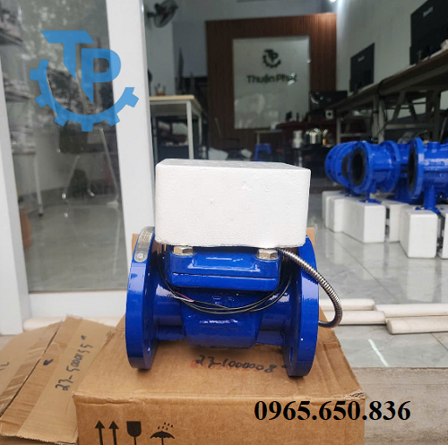 Đồng đồ nước bằng gang tín hiệu xung