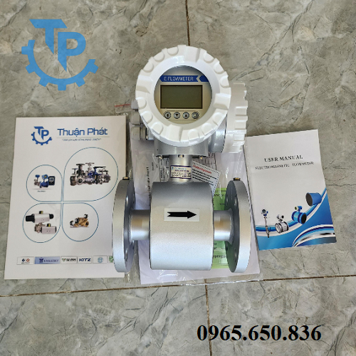 Đồng hồ đo lưu lượng nước mặt bích