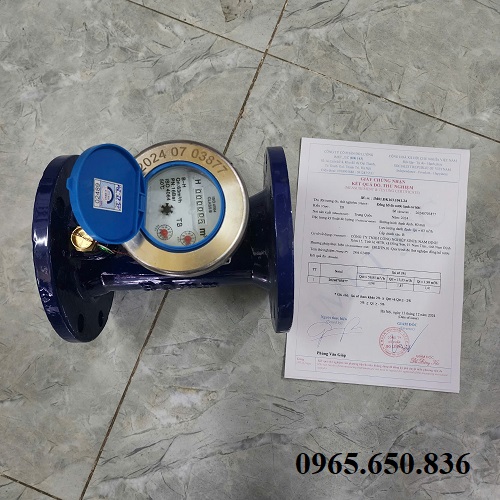 Đồng hồ đo nước thải mặt bích