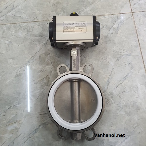 van bướm điều khiển khí nén Hàn Quốc