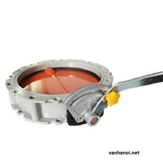 van bướm silo tay gạt