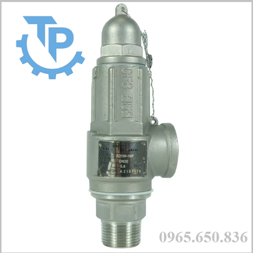Van an toàn inox không tay