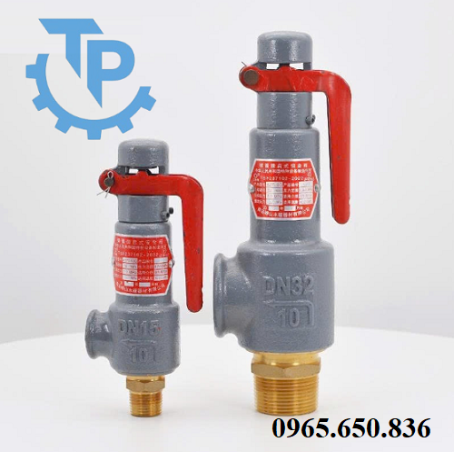Van xả áp đồng tay giật