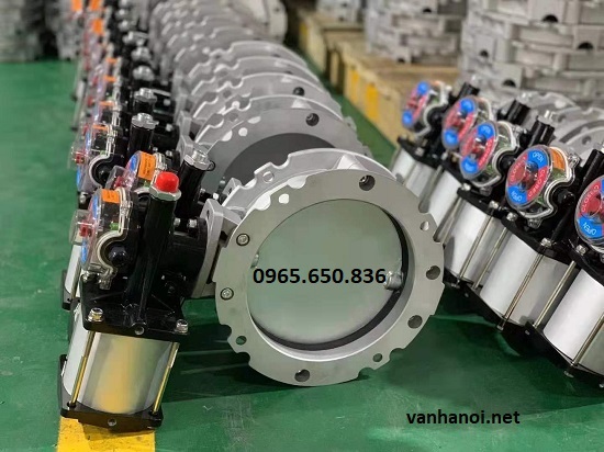 van bướm khí nén silo