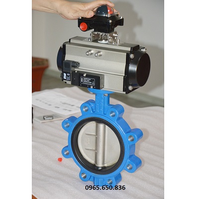 Van bướm Lug khí nén