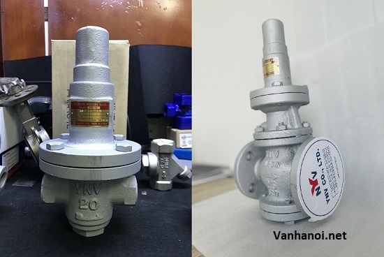 van giảm áp hơi nóng YNV Hàn Quốc