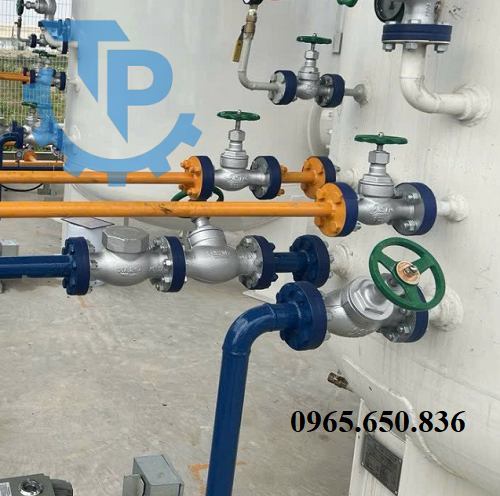 Ứng dụng van một chiều hơi nóng