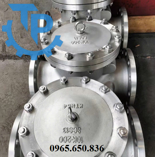 Van một chiều inox mặt bích