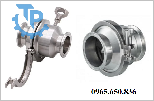 Van một chiều vi sinh nối Clamp