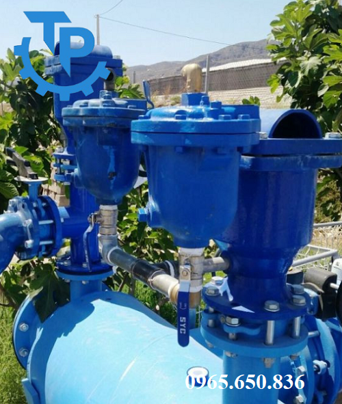 Ứng dụng van xả khí thép