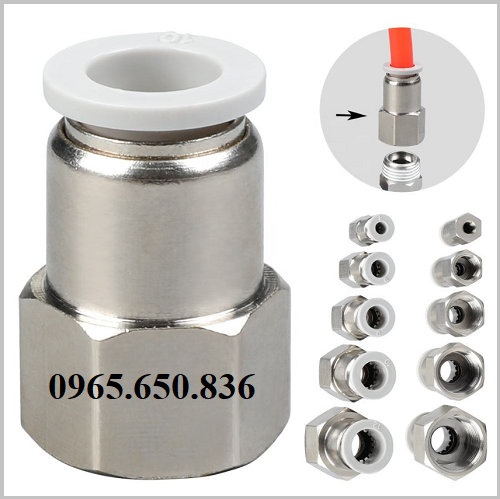Đầu nối PCF khí nén