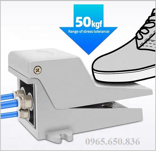 Nguyên lý hoạt động của van đạp chân khí nén