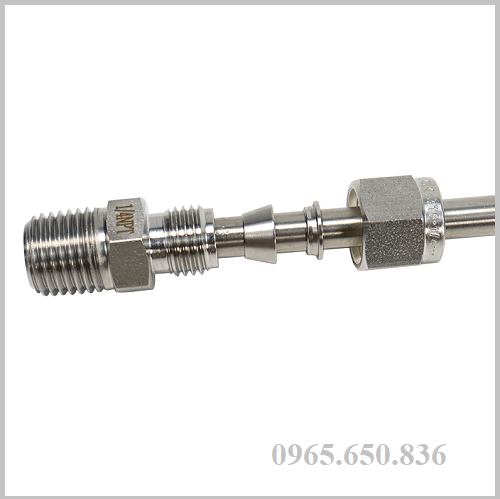 Ứng dụng Đầu nối thẳng inox 1 đầu hạt bắp 1 đầu ren