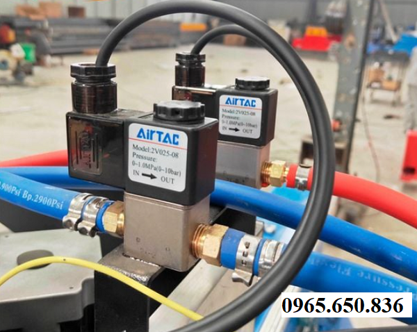 Ứng dụng van điện từ khí nén 2V025-08