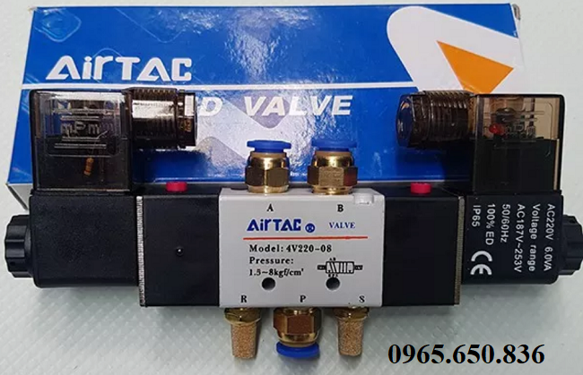 Van điện từ khí nén Airtac 4V220-08