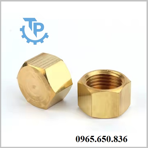 Nút bịt đồng ren trong Miha