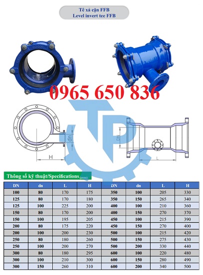 Catalog tê gang xả cặn