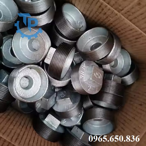 Nắp bịt thép nối ren