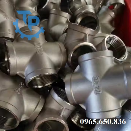 Thập thép mạ kẽm nối ren