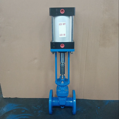 Van cồng điều khiển bằng khí nén
