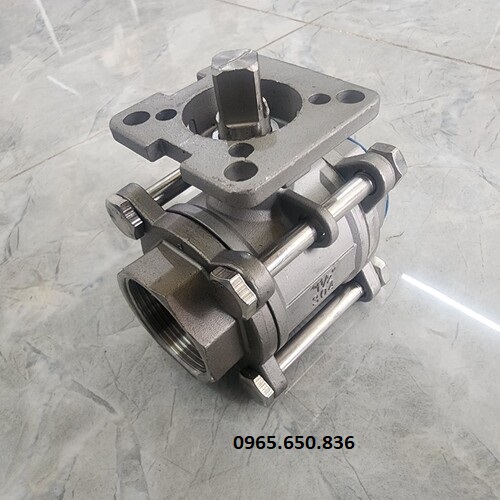 Van bi inox kết nối ren