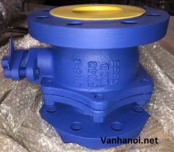 Van bi thép mặt bích
