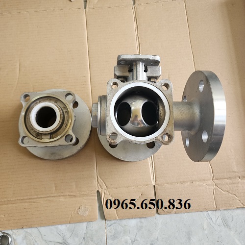 Cấu tạo van bi 3 ngã