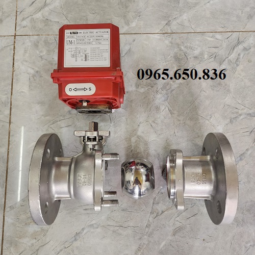 Cấu tạo van bi điện dùng cho hóa chất