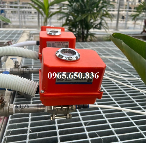 Ứng dụng van bi điện dùng cho Gas