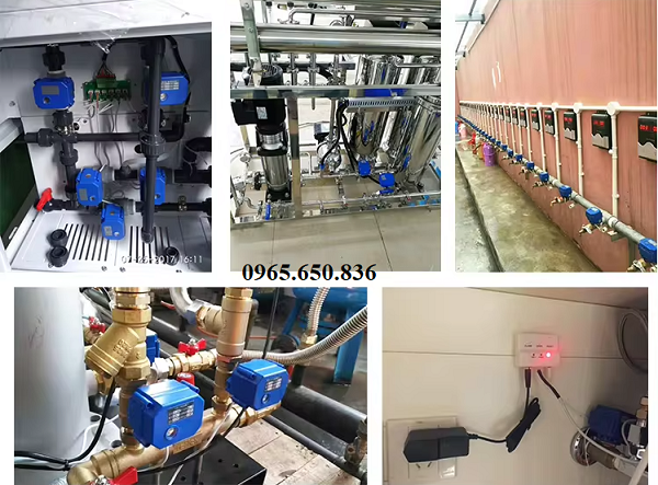 Ứng dụng van bi điều khiển điện thường mở