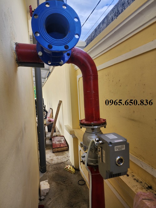 Ứng dụng van bi gang điều khiển điện