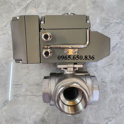 Van bi 3 ngã điều khiển điện nhiệt độ cao
