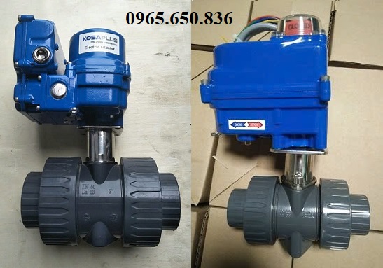 Van bi điều khiển điện bằng nhựa