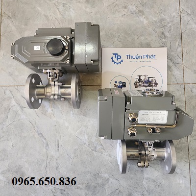 Van bi điều khiển điện inox