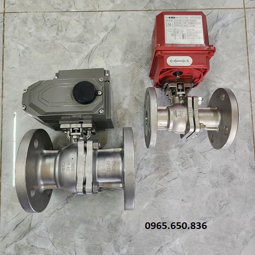 Van bi điều khiển điện lắp bích