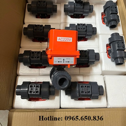 Van bi điều khiển điện nối rắc co 220V