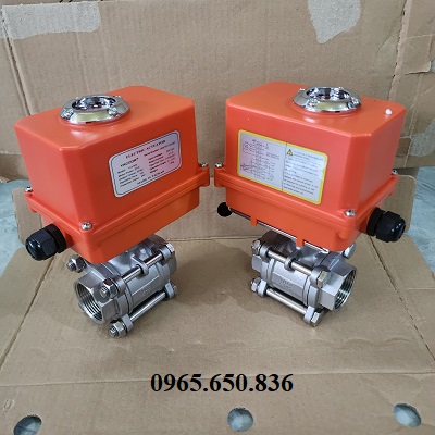 Van bi điều khiển điện nối ren