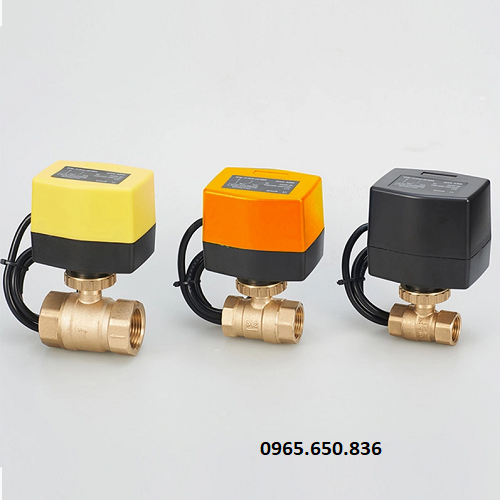 Van bi đồng điều khiển điện nối ren