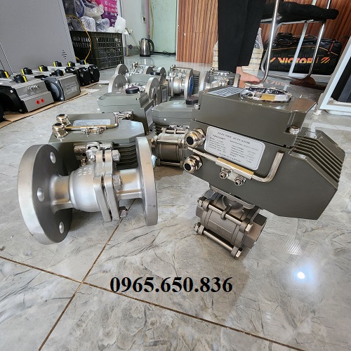 Van bi motor điện