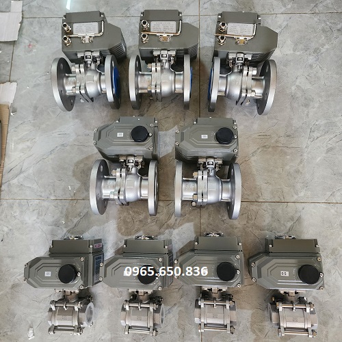 Van bi nối hàn điều khiển điện
