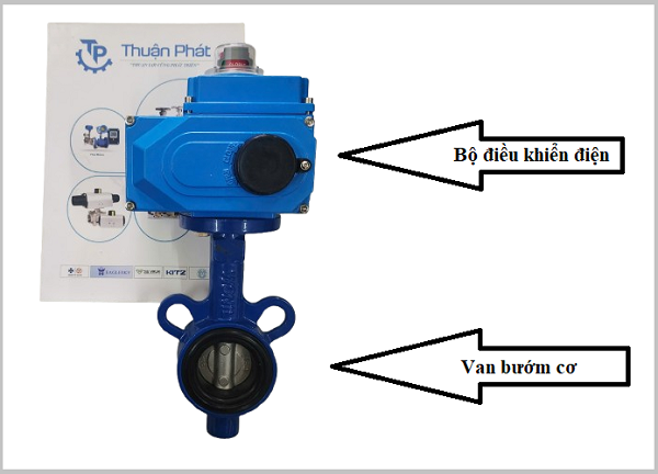 Cấu tạo van bướm điện Samwoo