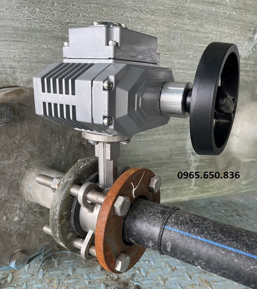 Ứng dụng van bướm động cơ điện