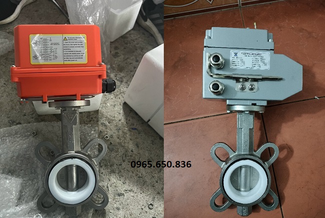 Van bướm điều khiển động cơ điện