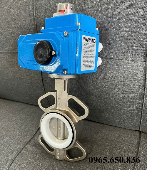 Van bướm inox điều khiển điện SW