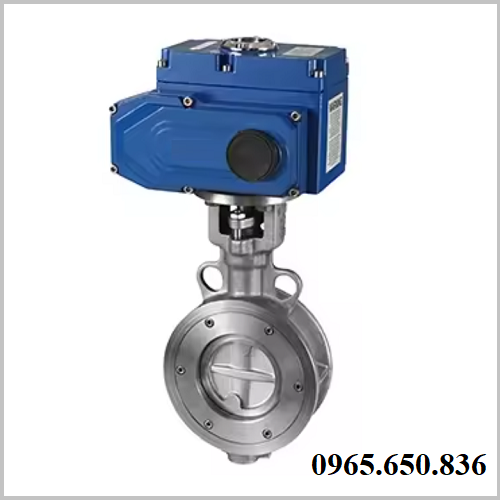 Van bướm thép điều khiển điện ON OFF