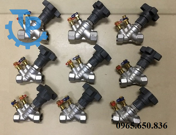 Van cân bằng inox nối ren