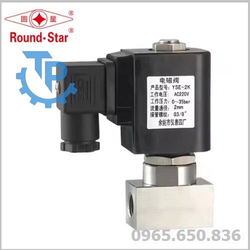 Van điện từ áp lực cao Round star