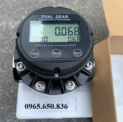 Đồng hồ đo lưu lượng xăng dầu bánh răng oval