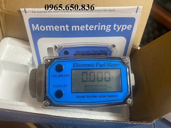 Đồng hồ đo xăng dầu dùng pin