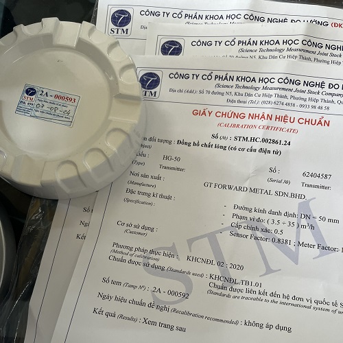Hiệu chuẩn đồng hồ đo nước là gì?